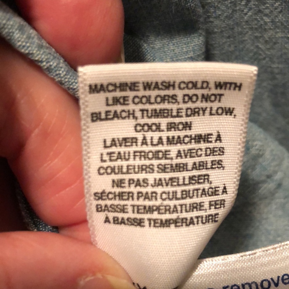 Lucky Brand Chambray Button Down - Picture 7 of 11